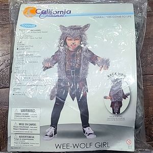 Wolf Costume Child Size 4-6